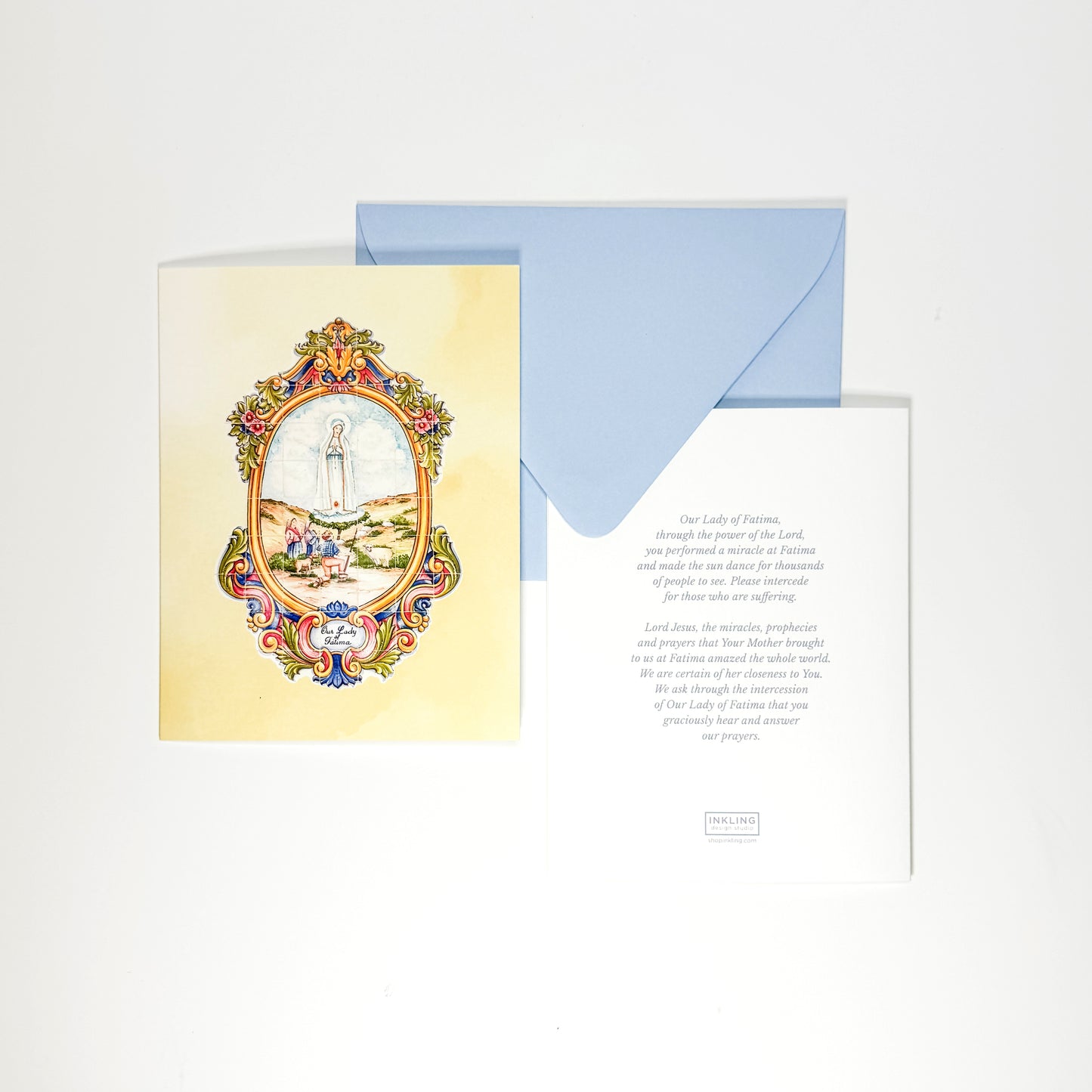 Our Lady of Fatima Folded Notecards