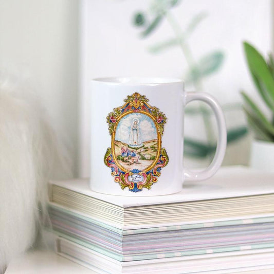 Our Lady of Fatima Tile Mug