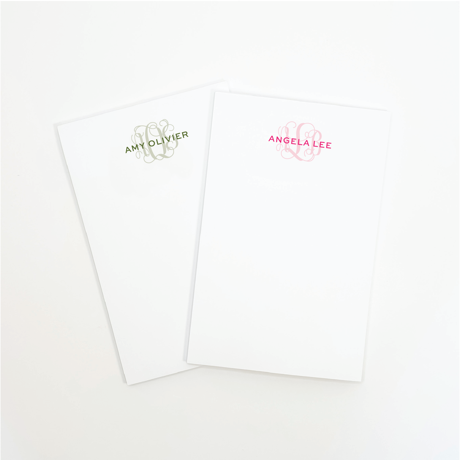 Monogram Notepad Classic Monogram Notepad – Shop Inkling